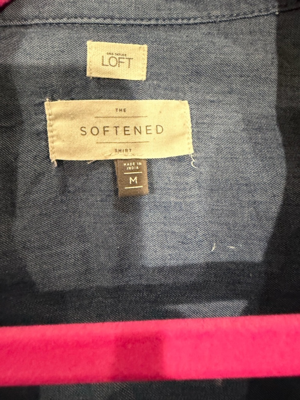 LOFT Women's Denim Button Down